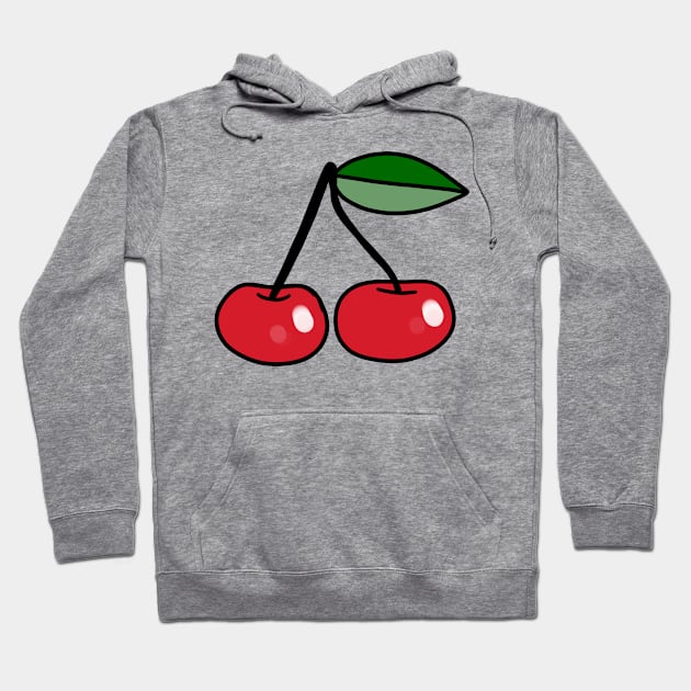 Cute Cherries Hoodie by saradaboru